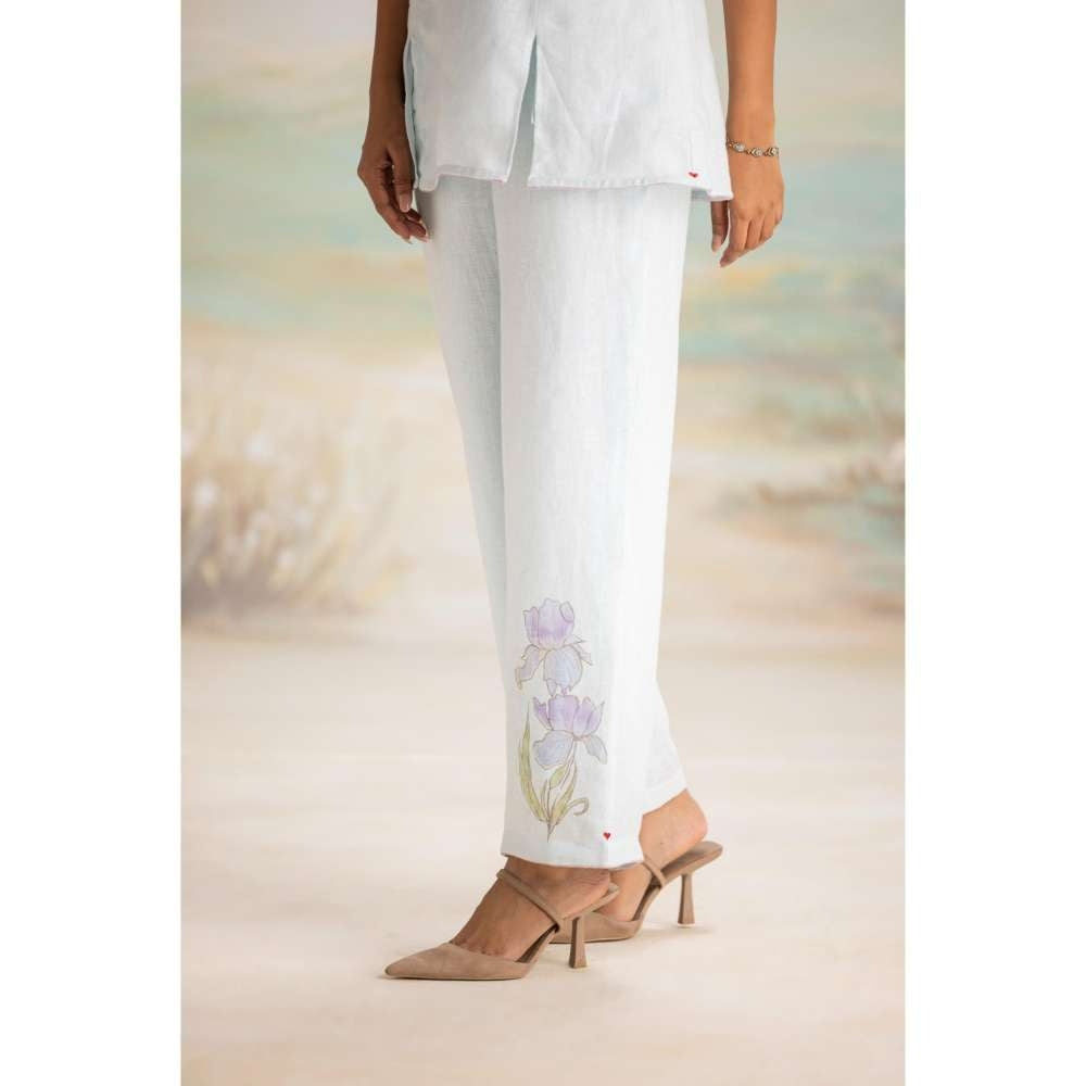 Kaveri Blue Iris Co-Ord (Set of 2)