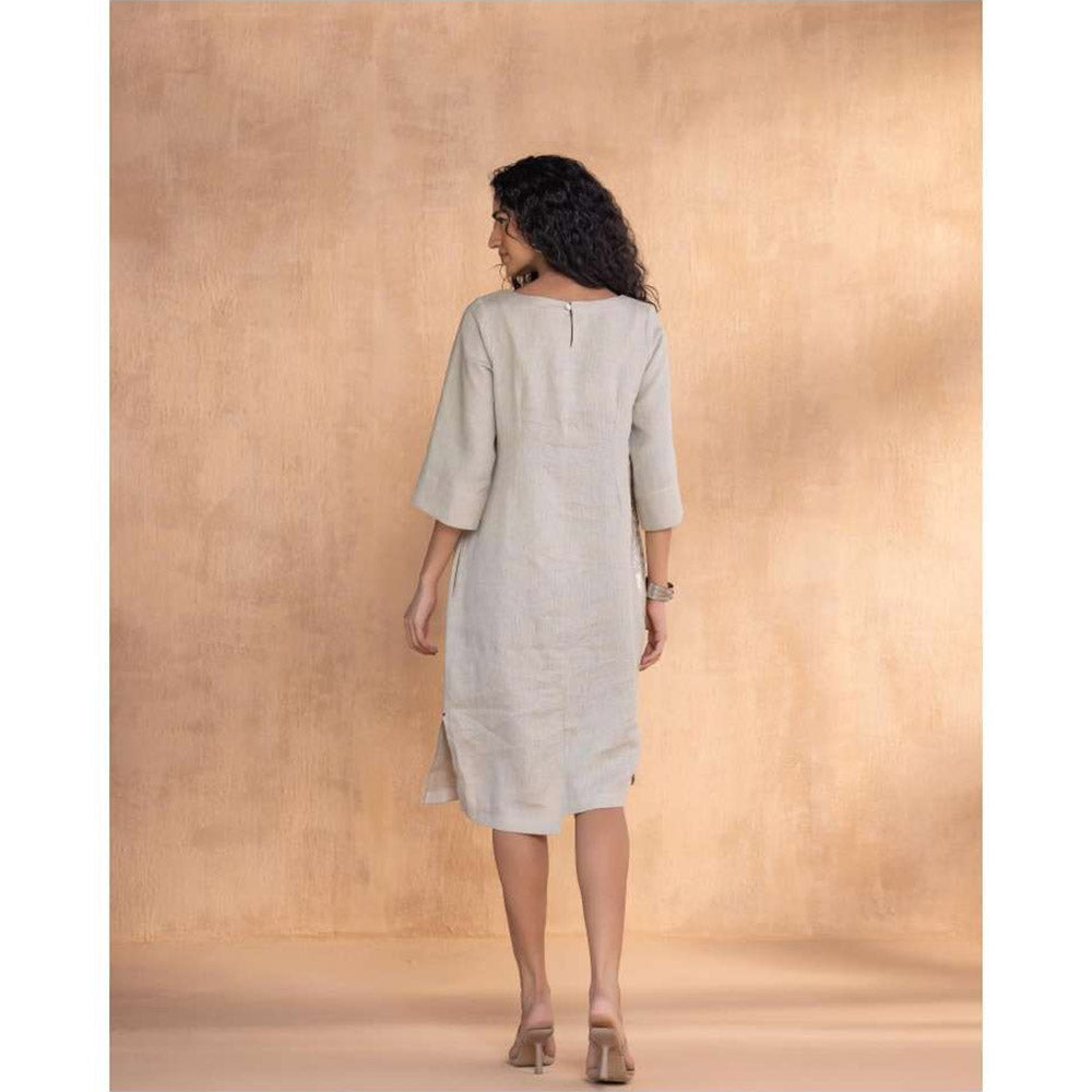 Kaveri Taupe Luna Dress