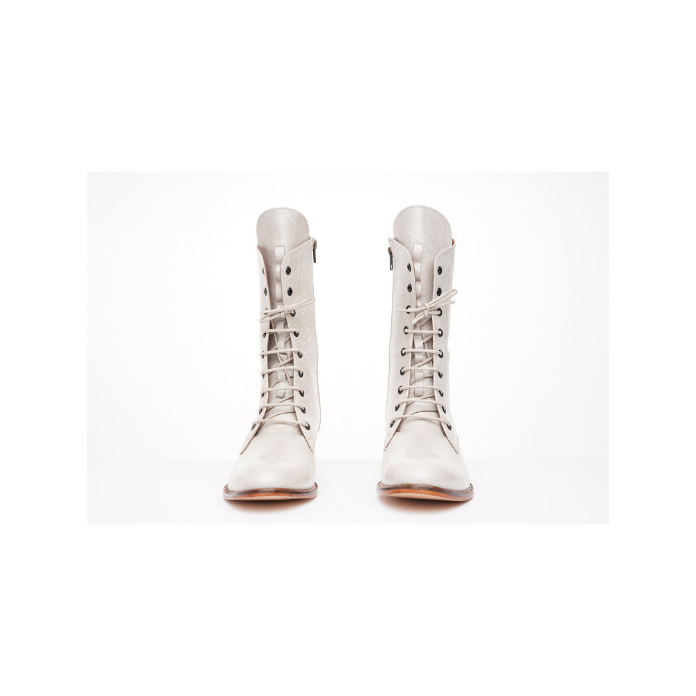 Kavith Sainaani Tall White Boots