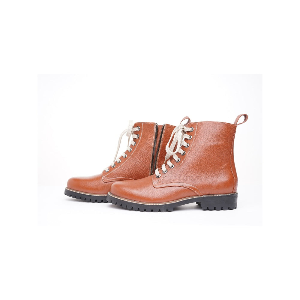Kavith Sainaani Brown Mid Boots