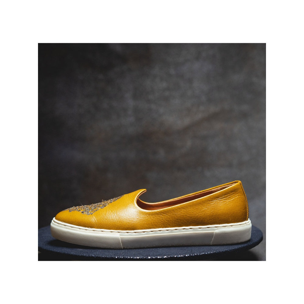 Kavith Sainaani Yellow Wedding Sneaker