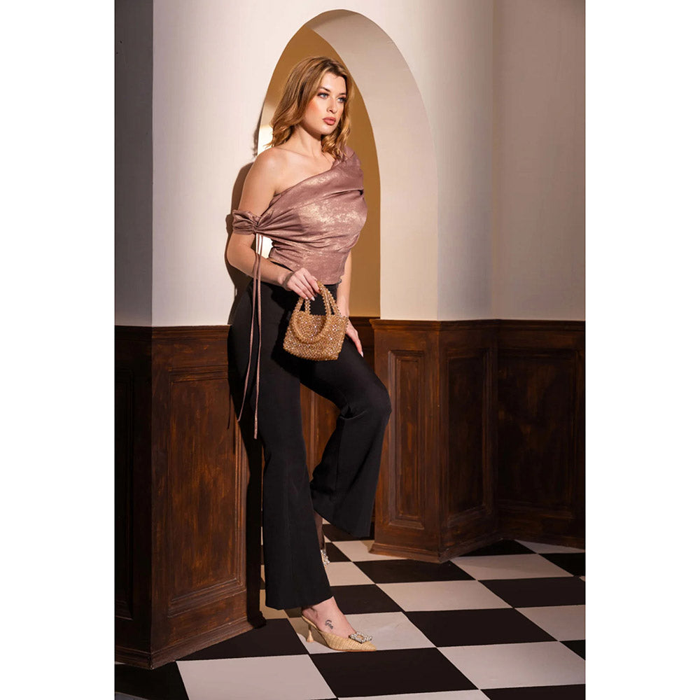 Kayjay by Kritika Jain Tube Gathered Drape Penelope Crop Top