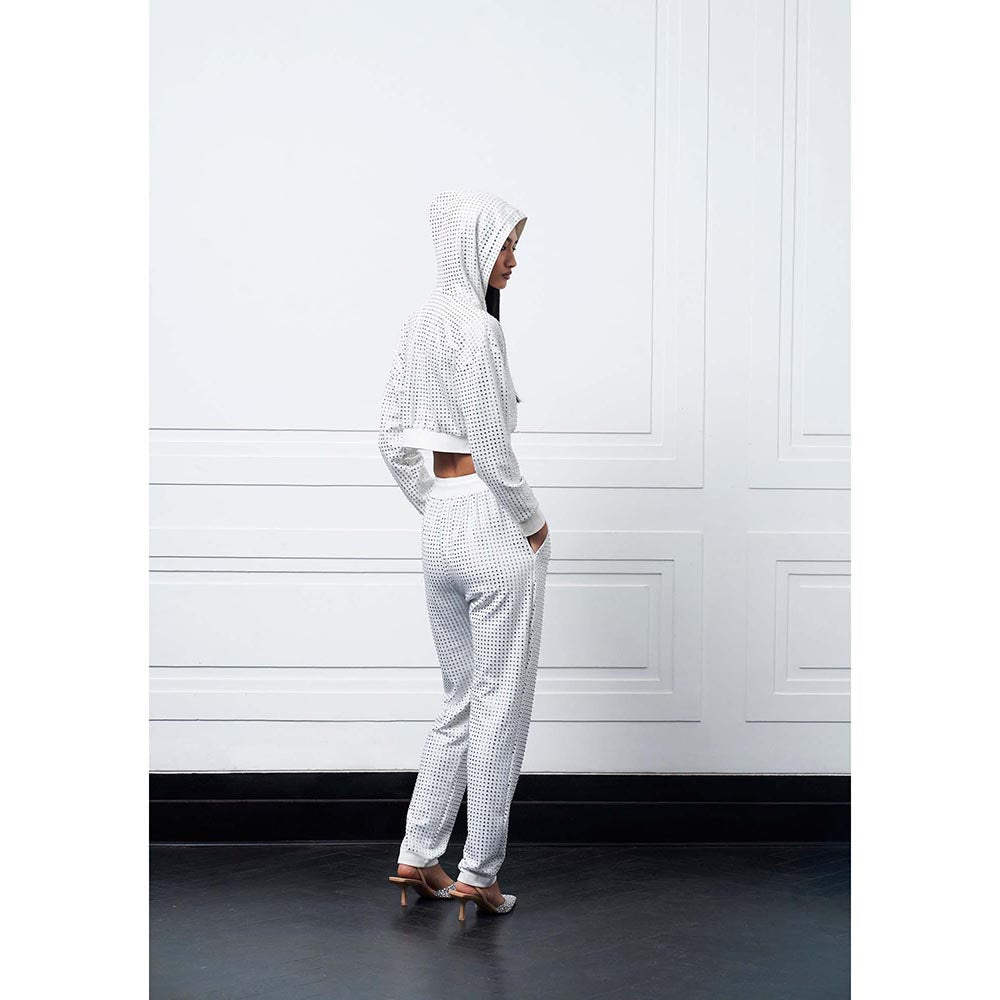 Kay Kay BY KKHUSHI SAHAII Lines Off White Co-Ord Set