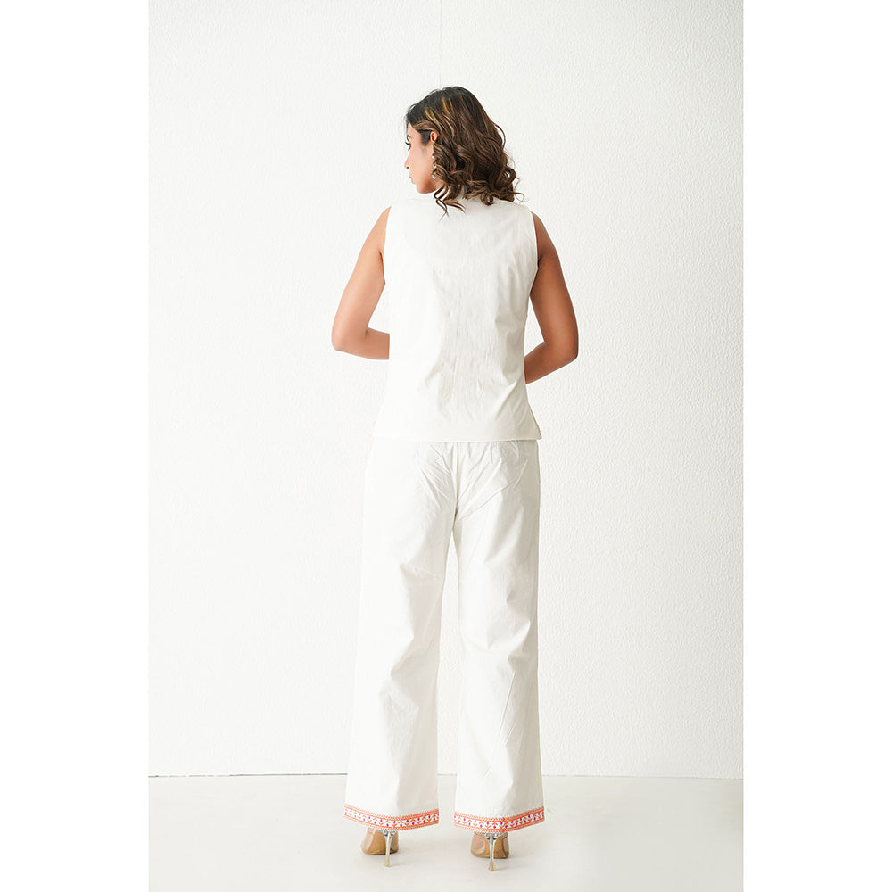 Keva Clothing Mojito Co-Ord - White (Set of 2)