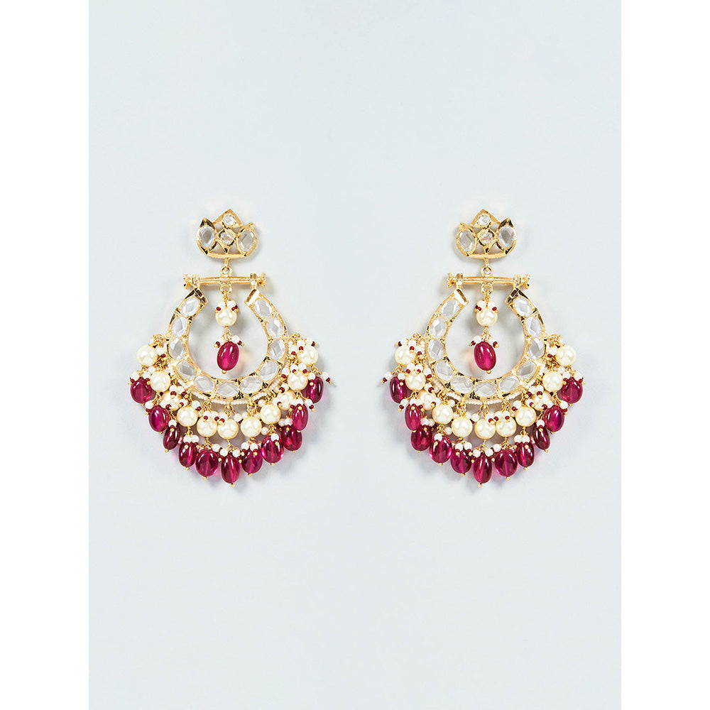 KIARA Iram Earrings 22KT Gold Plated