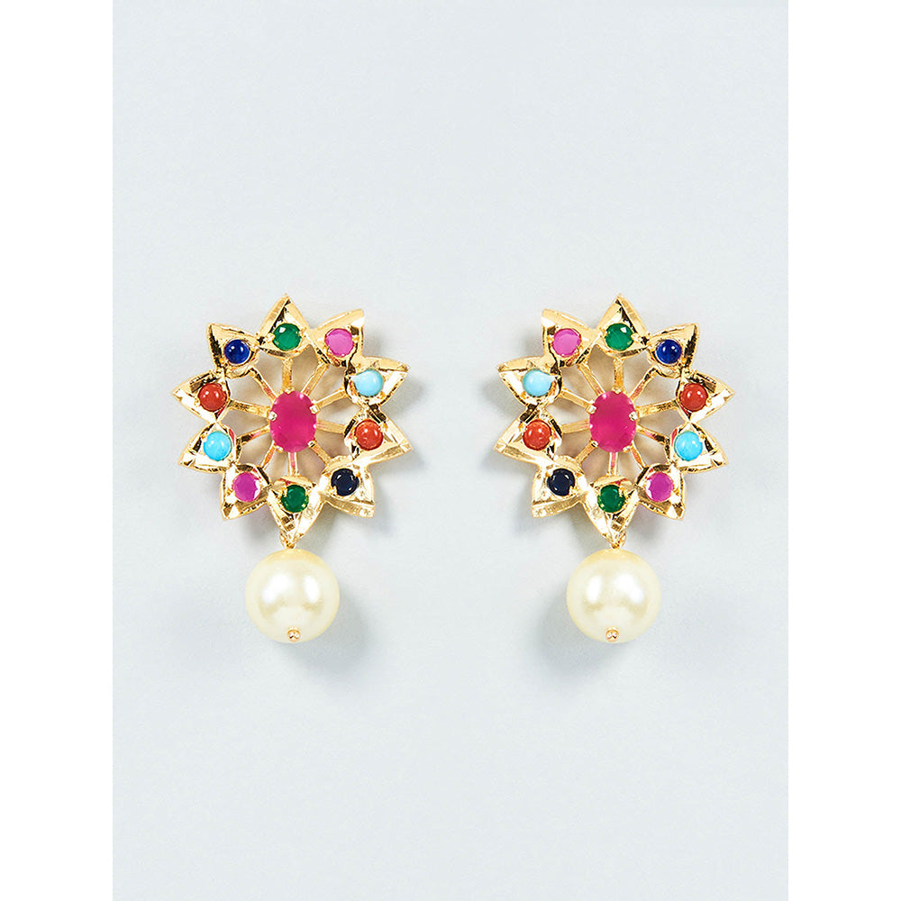 KIARA Amira Earrings 22KT Gold Plated