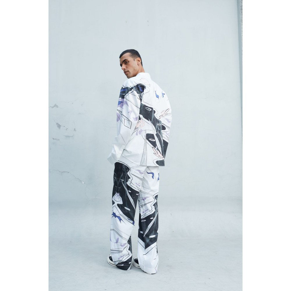 Kilogram Hypernova Shirt & Pant-Multi-Color (Set of 2)