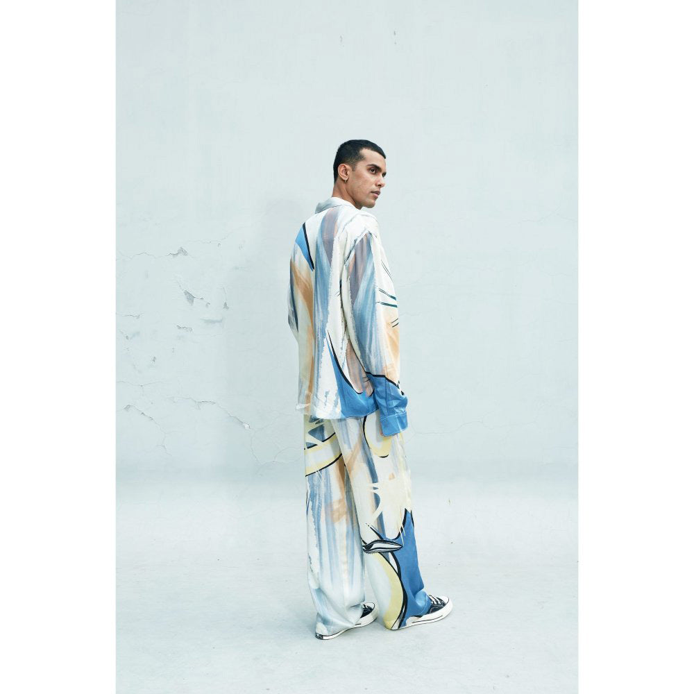 Kilogram Last Seen Shirt & Pant-Multi-Color (Set of 2)