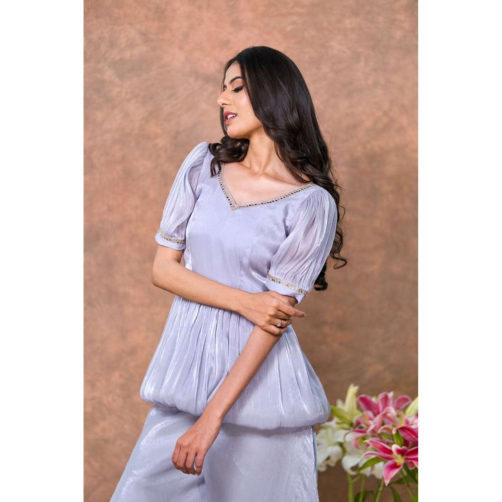 Kosha By Nilima Lavender Bloom Co-Ord (Set of 2)