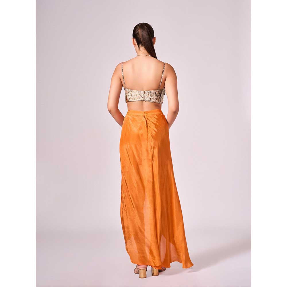 KOSWI Burnt Orange Skirt