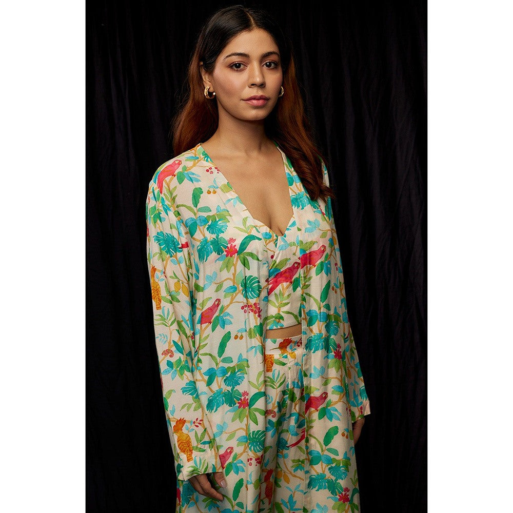 Kriti Bapna Multi-Colour Co-Ord (Set of 3)