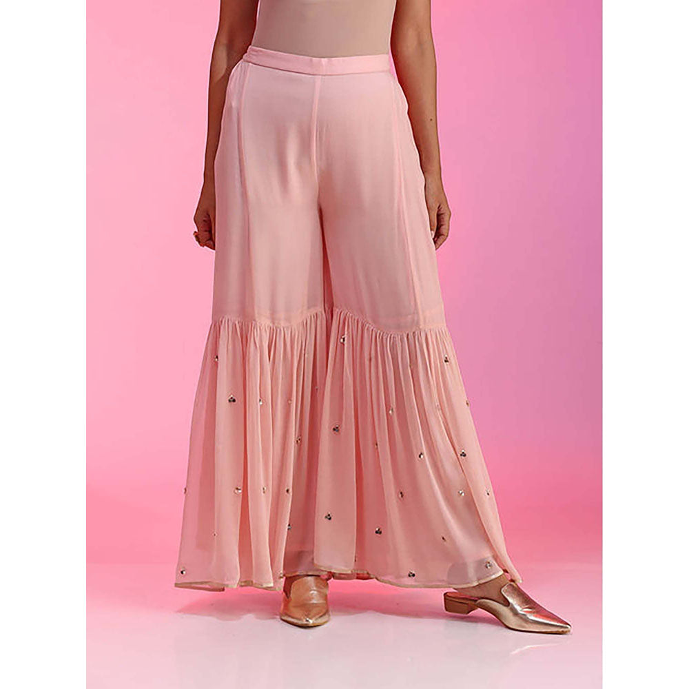 Kudi Pataka Designs Ayesha/Ip Kurta with Sharara and Dupatta