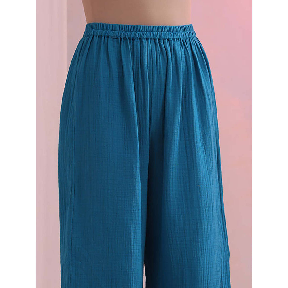 Kudi Pataka Designs Azure Kurta with Pant