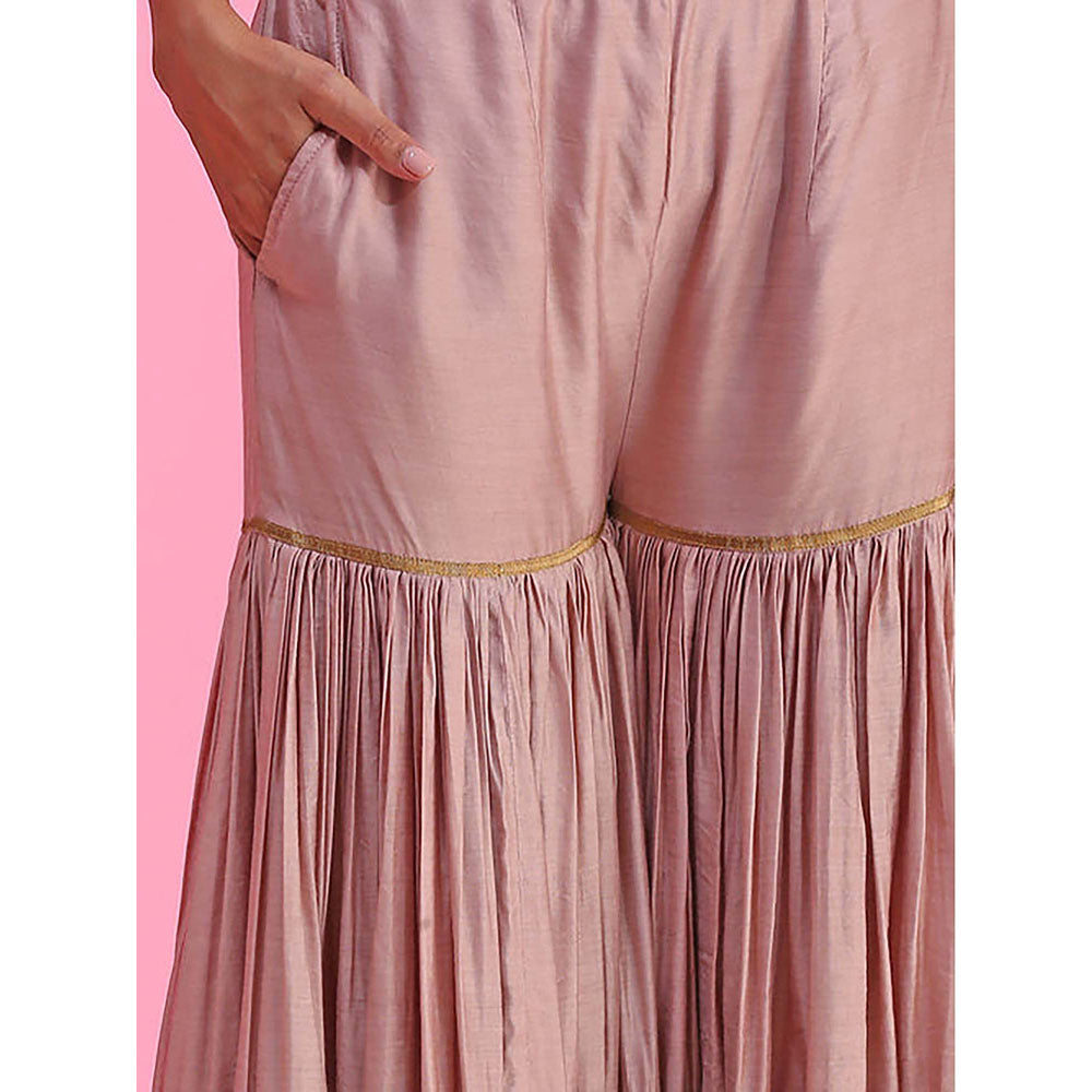 Kudi Pataka Designs Nadira/Pi Kurta with Sharara and Dupatta