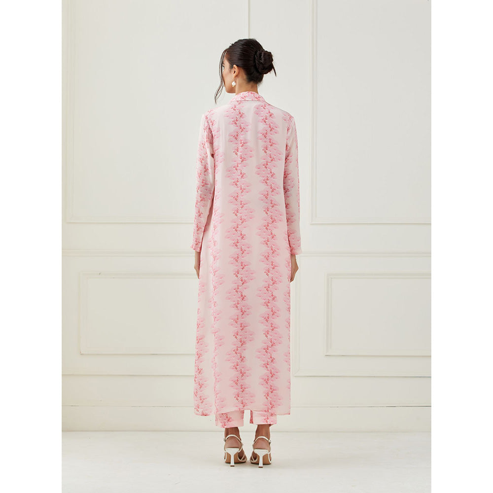 Label Nitika Baby Pink Co-Ord (Set of 2)