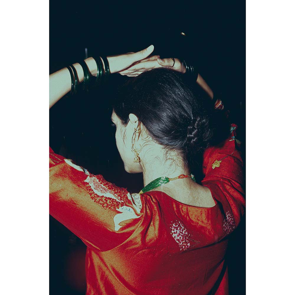 Label Earthen Laal Sunahri Embroidered Kurta Pant with Dupatta (Set of 3)