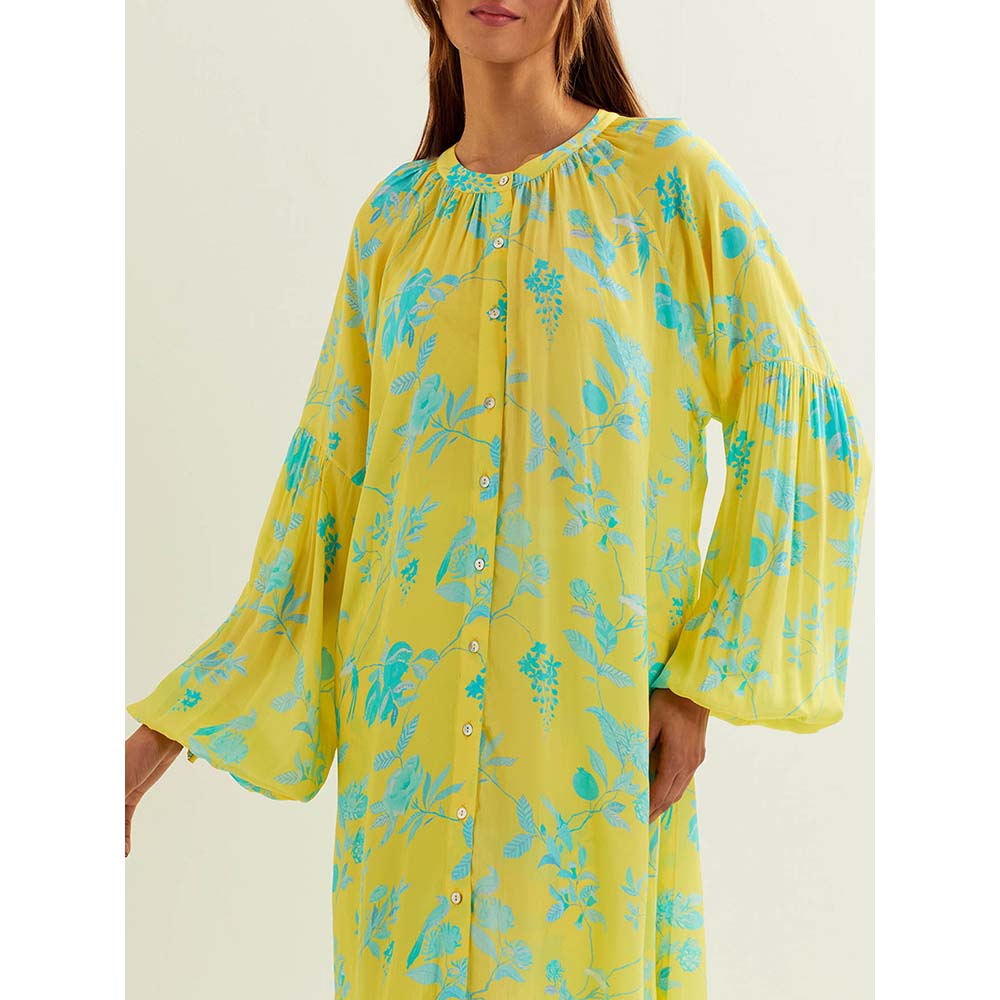 Label Earthen Green Diwo Co-Ord (Set of 2)