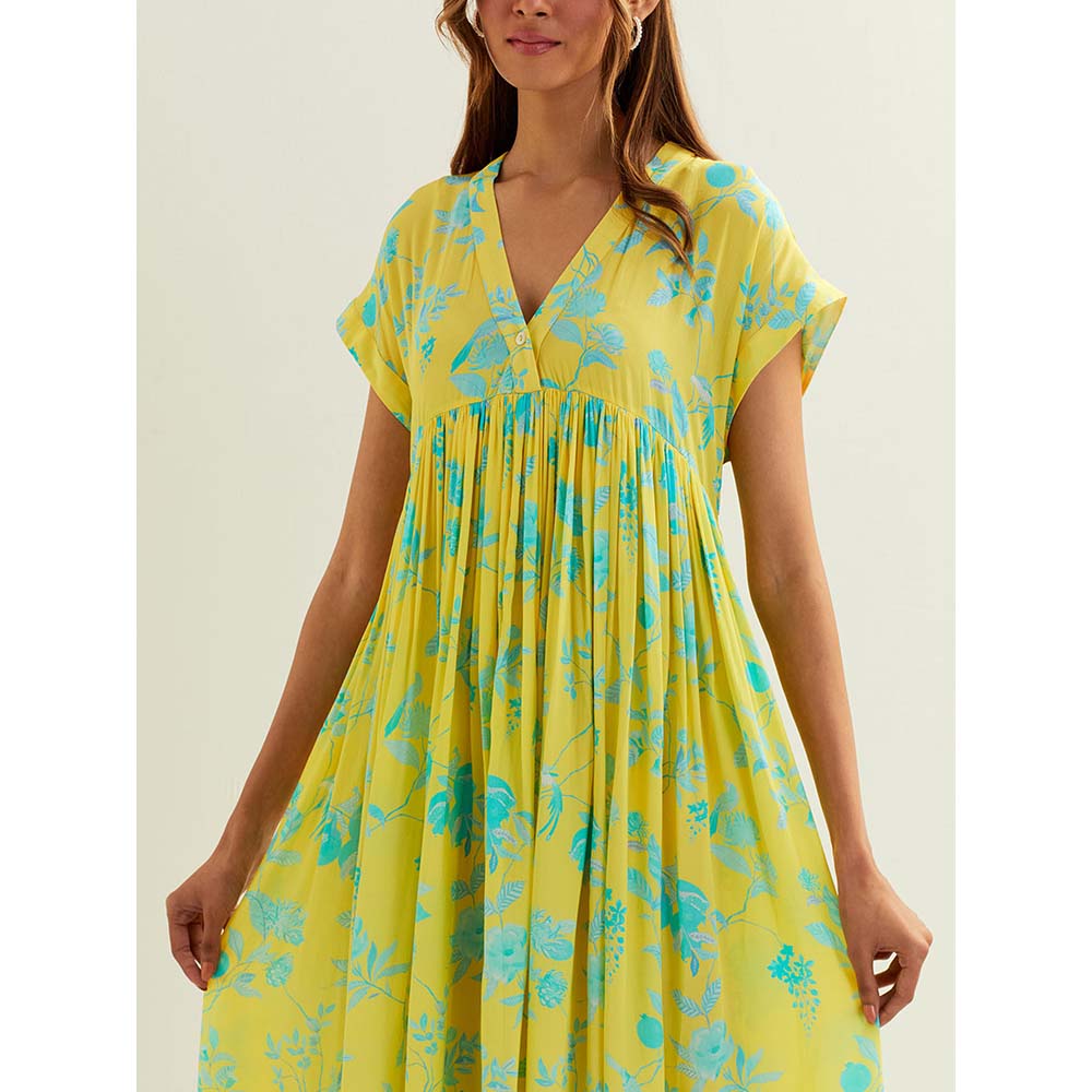 Label Earthen Green Ursa Dress