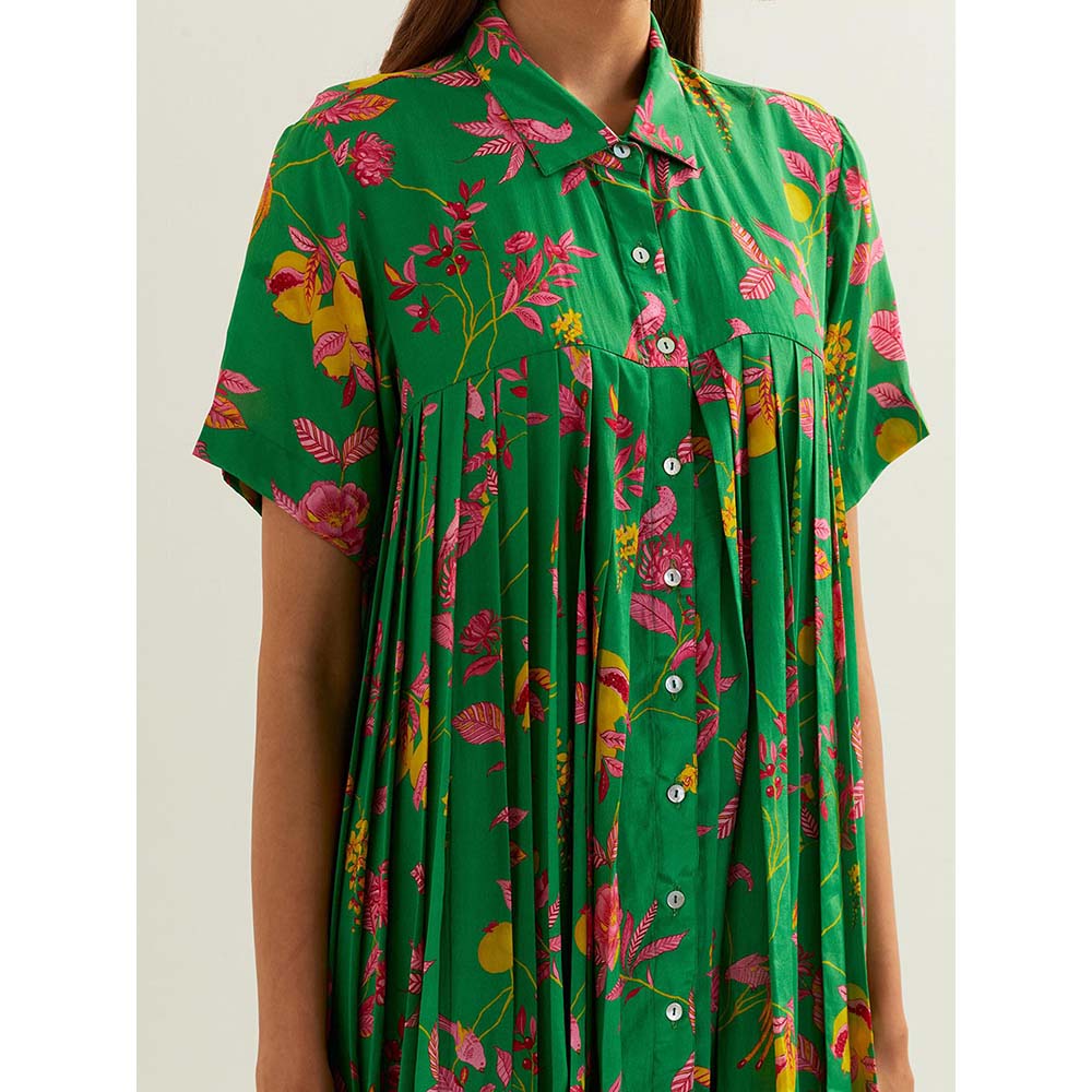 Label Earthen Green Rene Co-Ord (Set of 2)