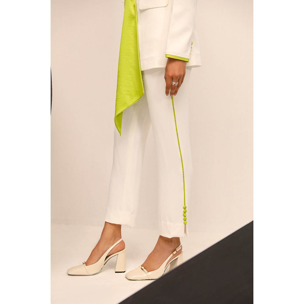 Label Deepika Nagpal Green Eyana Co-Ord (Set of 2)