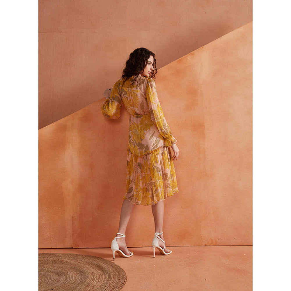 Label Deepika Nagpal Deepika In Martini Midi Dress