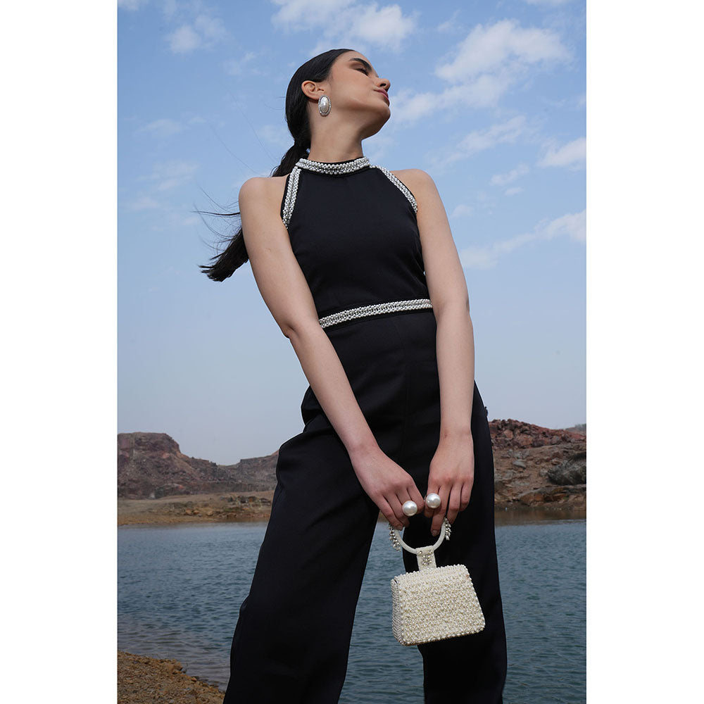 Label Iris Black Pearl Jumpsuit