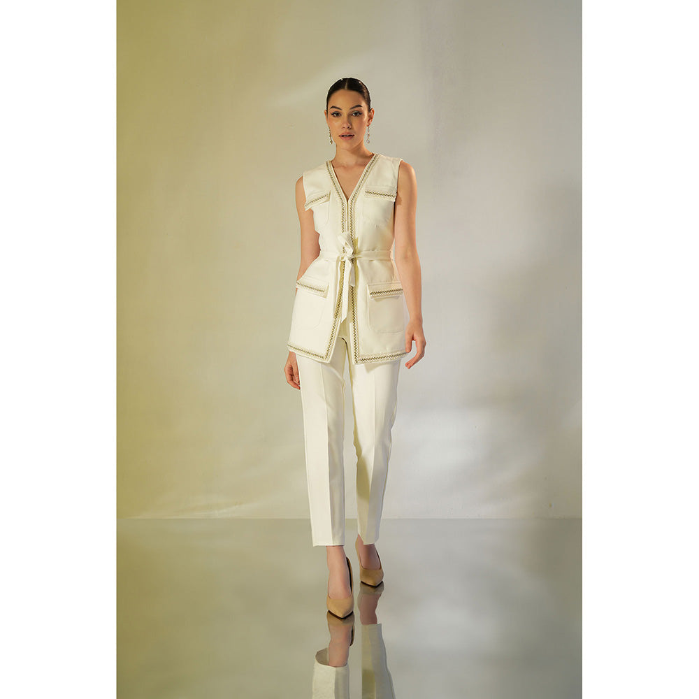 Label Iris Ivory Pearl Co-Ord (Set of 2)