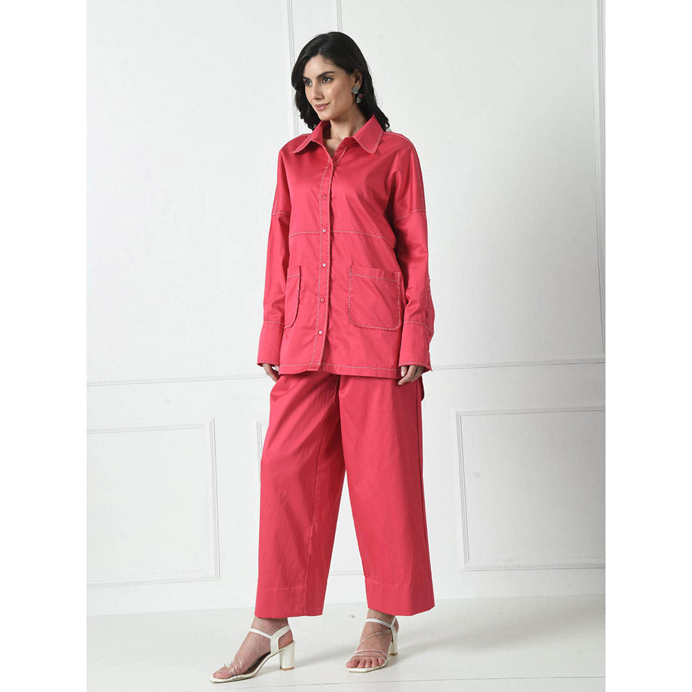 Sunanta Madaan Pink Co-Ord (Set of 2)
