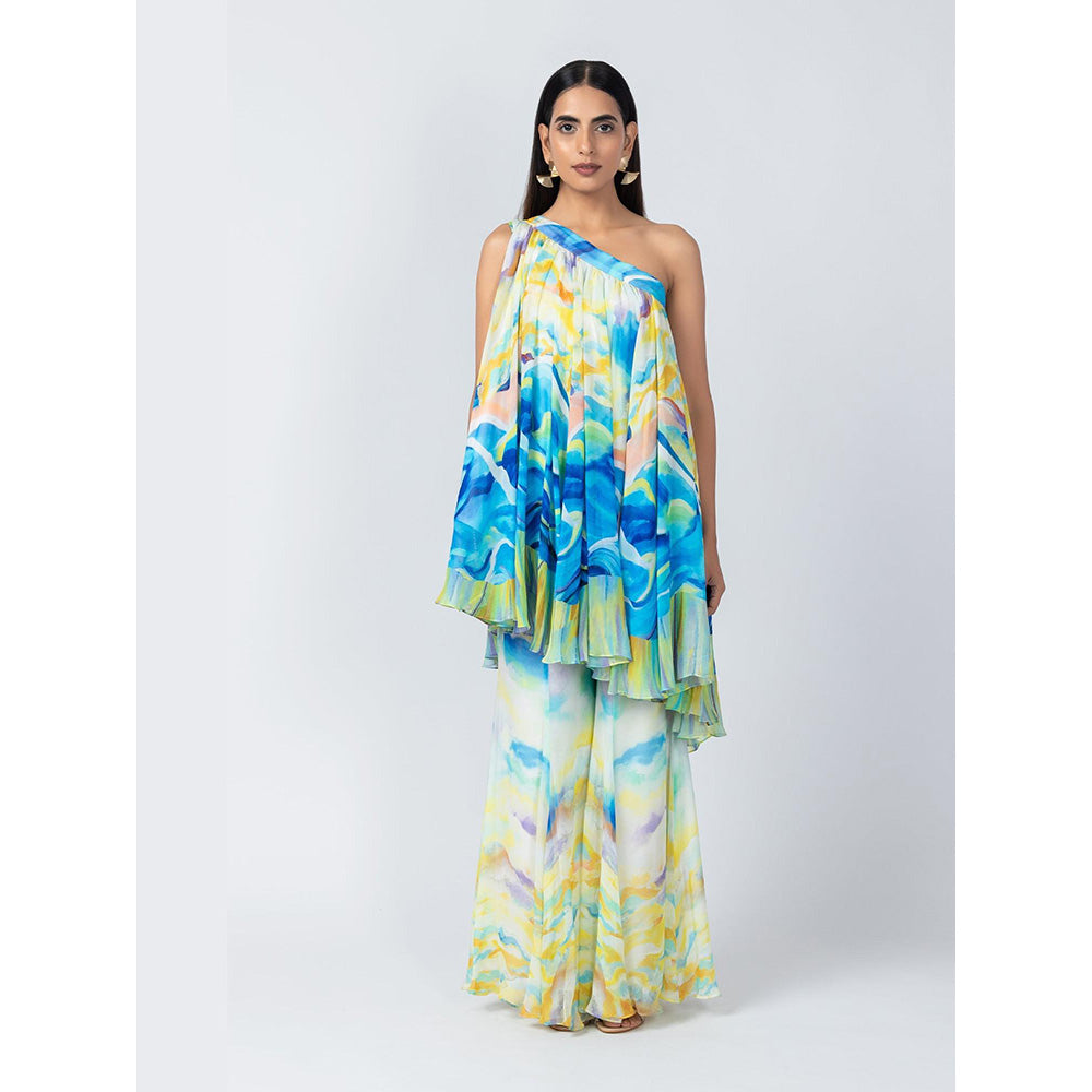 LABEL NAARITI Osheen Multicolour Sharara