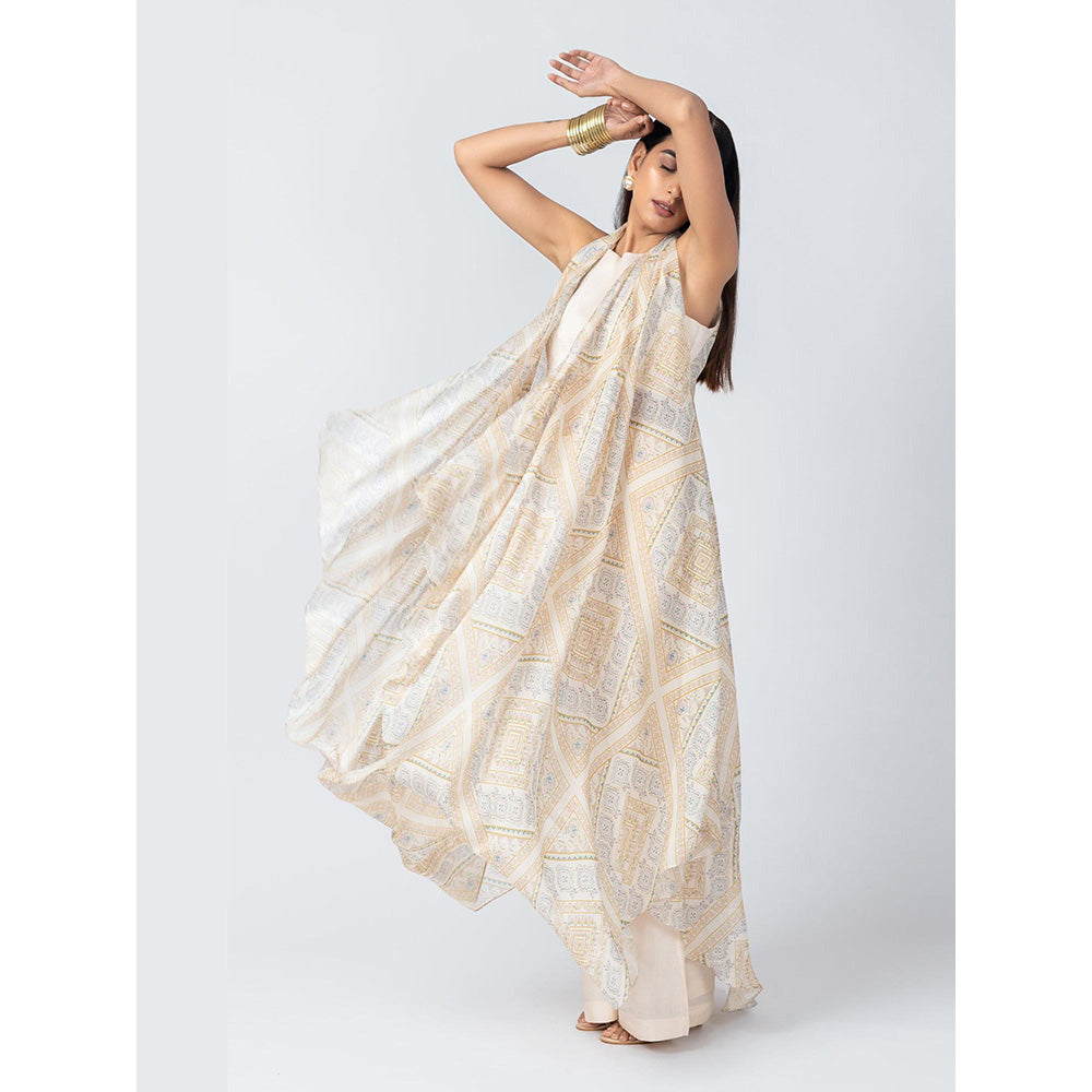 LABEL NAARITI Taara Beige Jacket