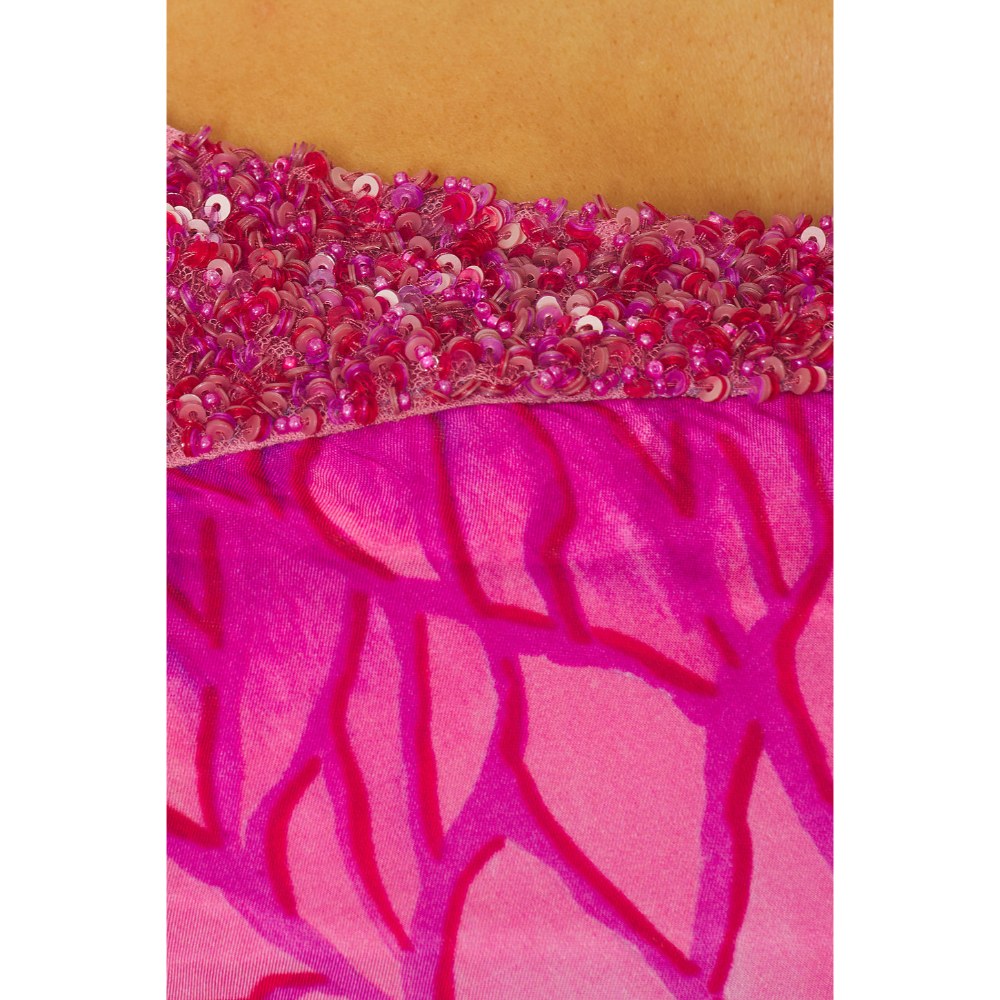 La Fuori Orchid Pink Gown