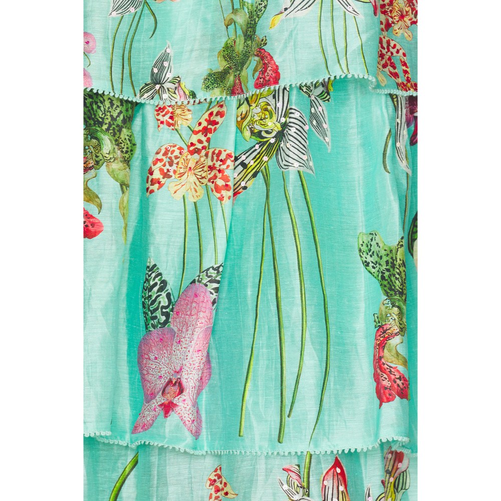 La Fuori Botanical Oasis Dress