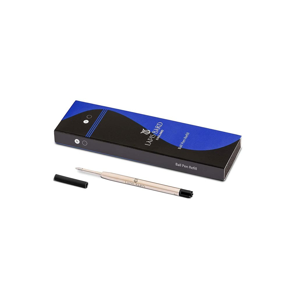 Lapis Bard Easy Flow 9000 Ballpoint Pen Refill Medium Black
