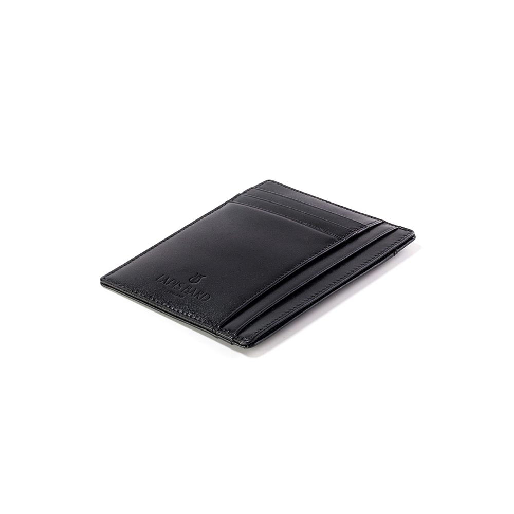 Lapis Bard Mayfair Credit Card Holder - Black