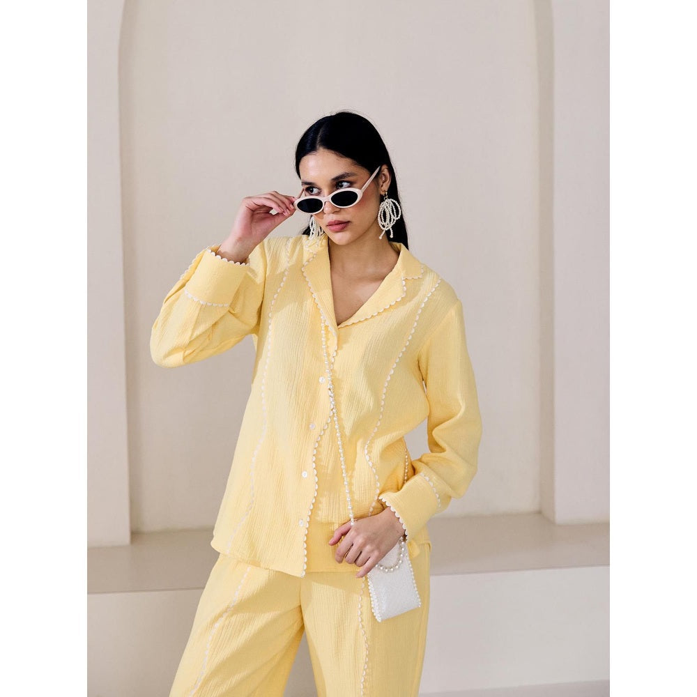 Lavanya Ahuja Yellow Co-Ord (Set of 2)