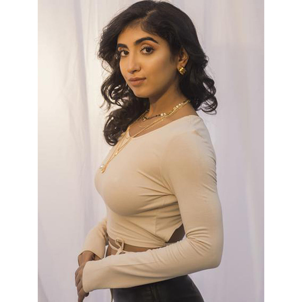 Lea Clothing Ashley Tie Back Top