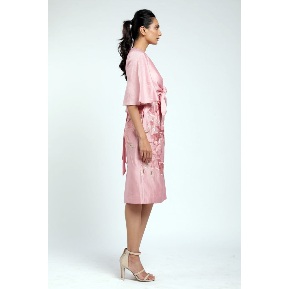 MADDER MUCH Emma Midi Dress - Pink