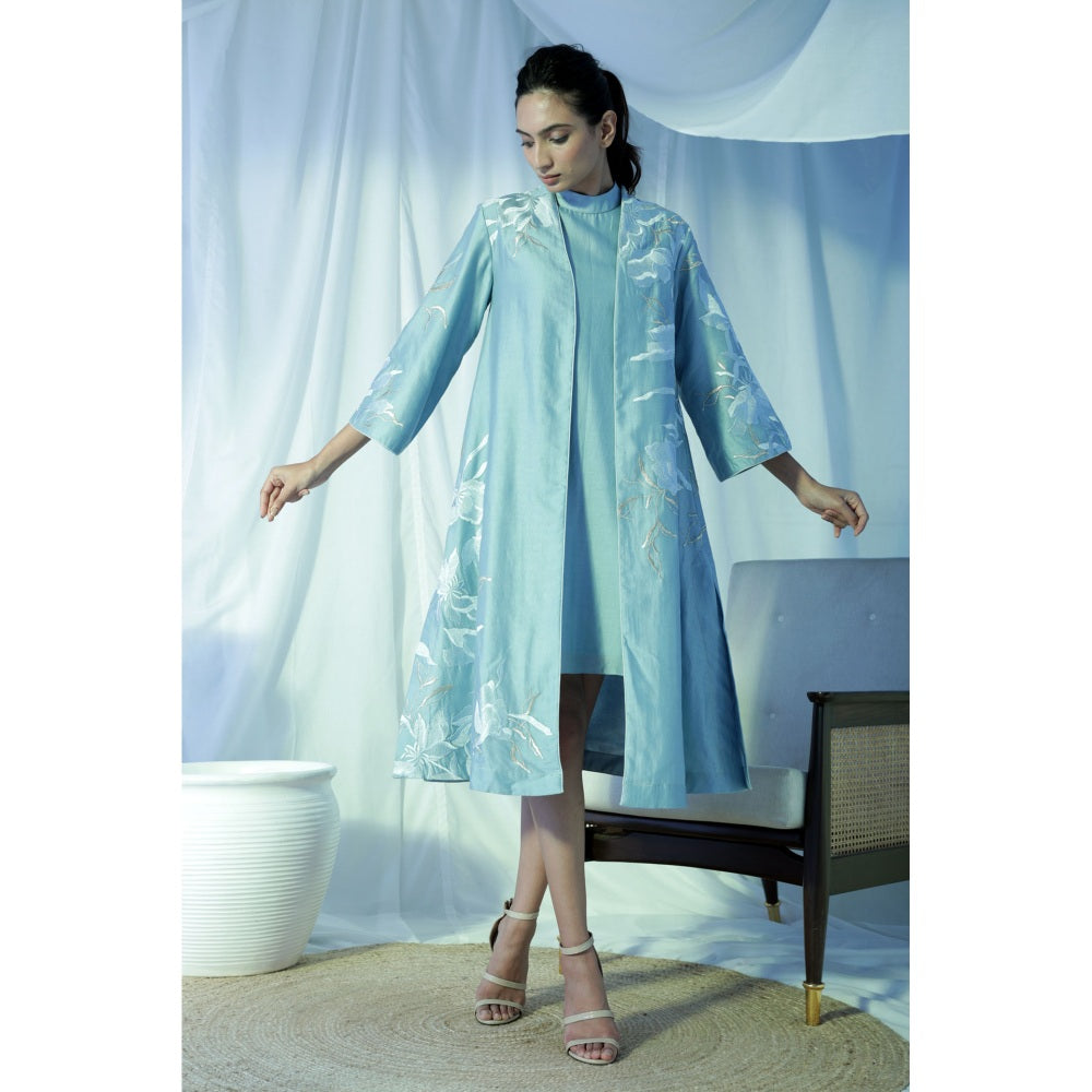 MADDER MUCH Lisa Mini Dress - Blue (Set of 2)