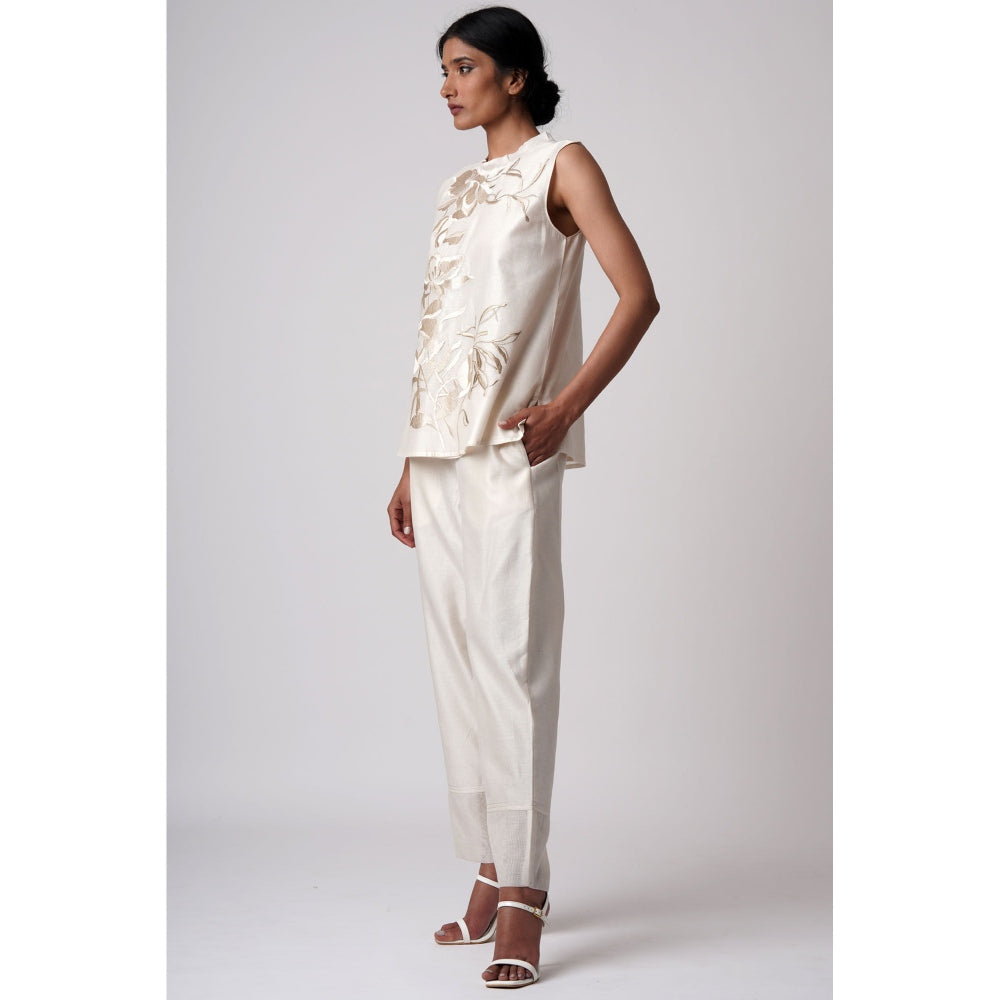 MADDER MUCH Luna Co-Ord - White (Set of 2)