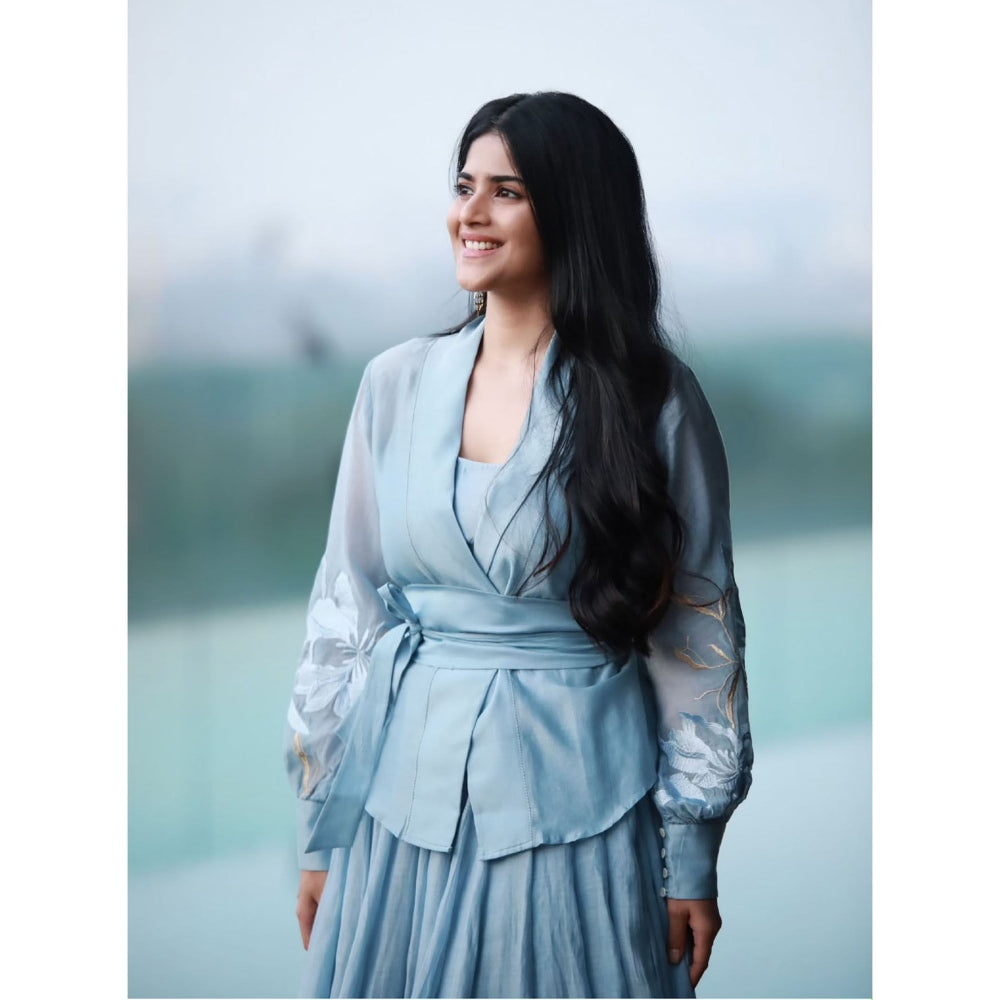 MADDER MUCH Misa Co-Ord - Blue (Set of 3)