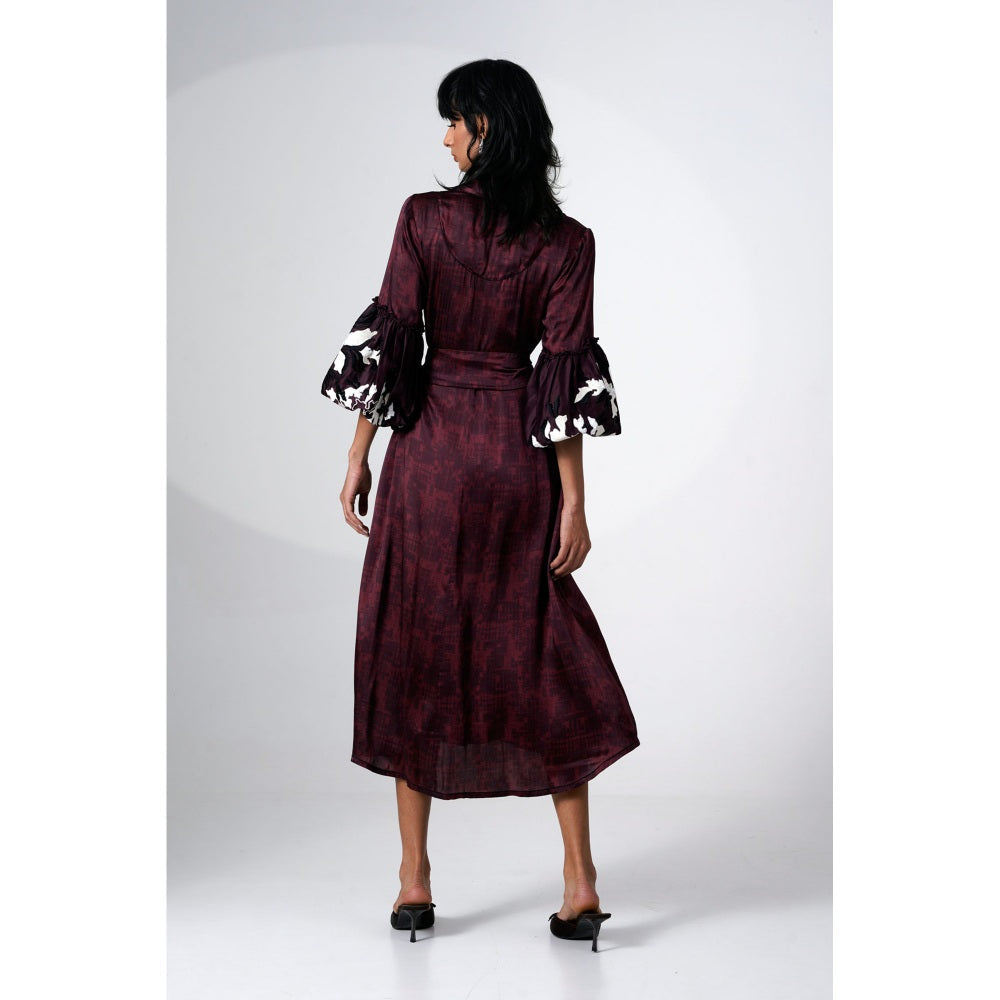 MADDER MUCH Okina Blazer Wrap Dress with Belt (Set of 2)