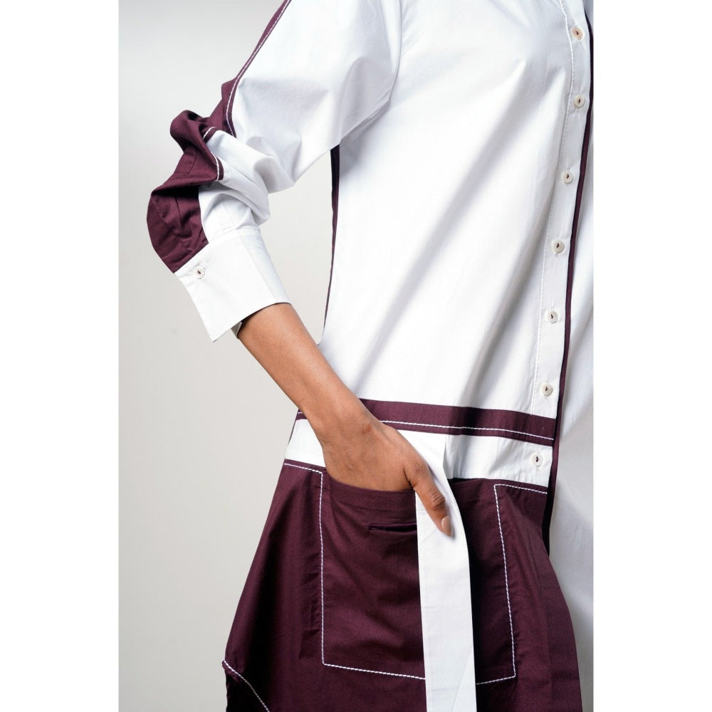 MADDER MUCH Nina Snow and Slush Short Dress