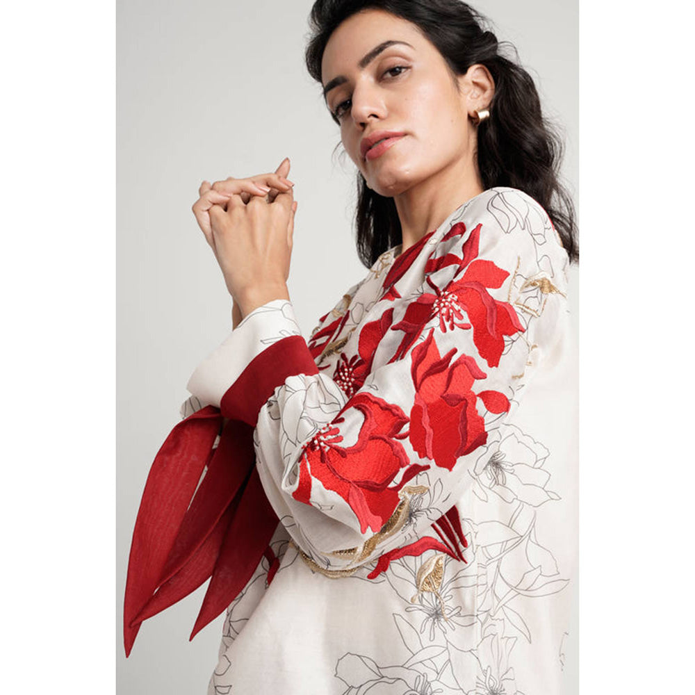 MADDER MUCH Nyla - Bloom Top + Wide Leg Pants Co-ords