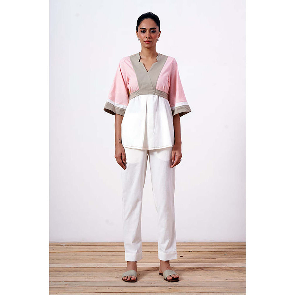 MADDER MUCH Ami - Retro Tie-Back Top + Pant Set