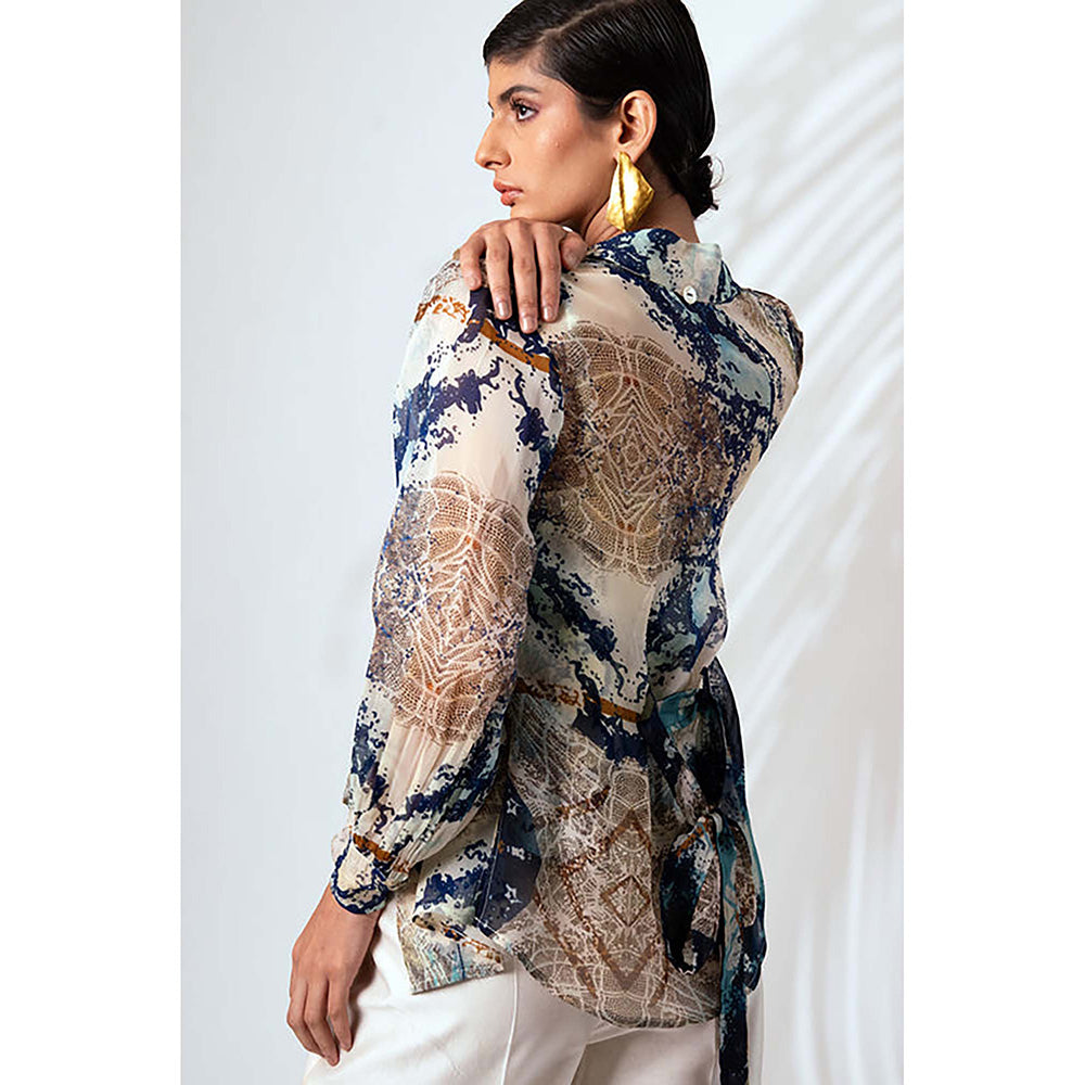MADDER MUCH Crystal - Trench Top + Trousers Jacket Set