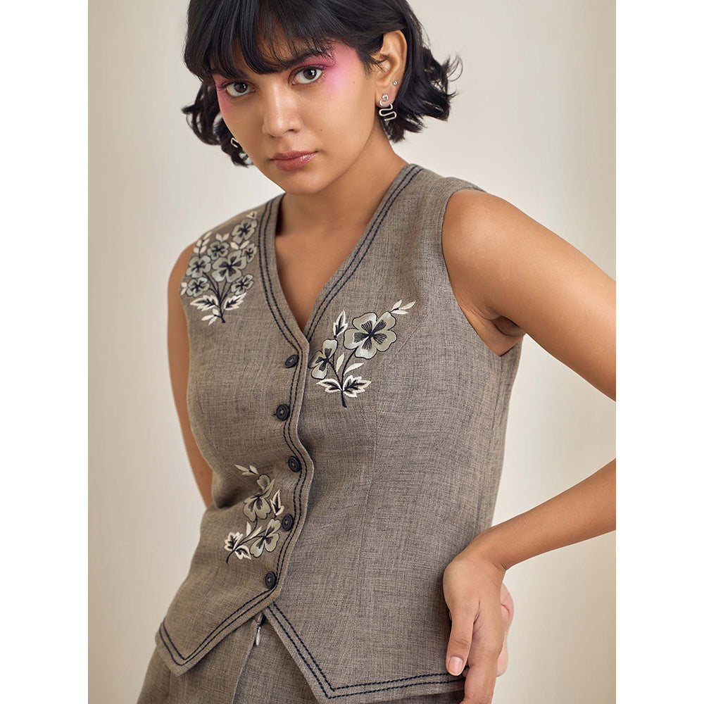 Maisolos Serena Grey Co-Ord (Set of 2)