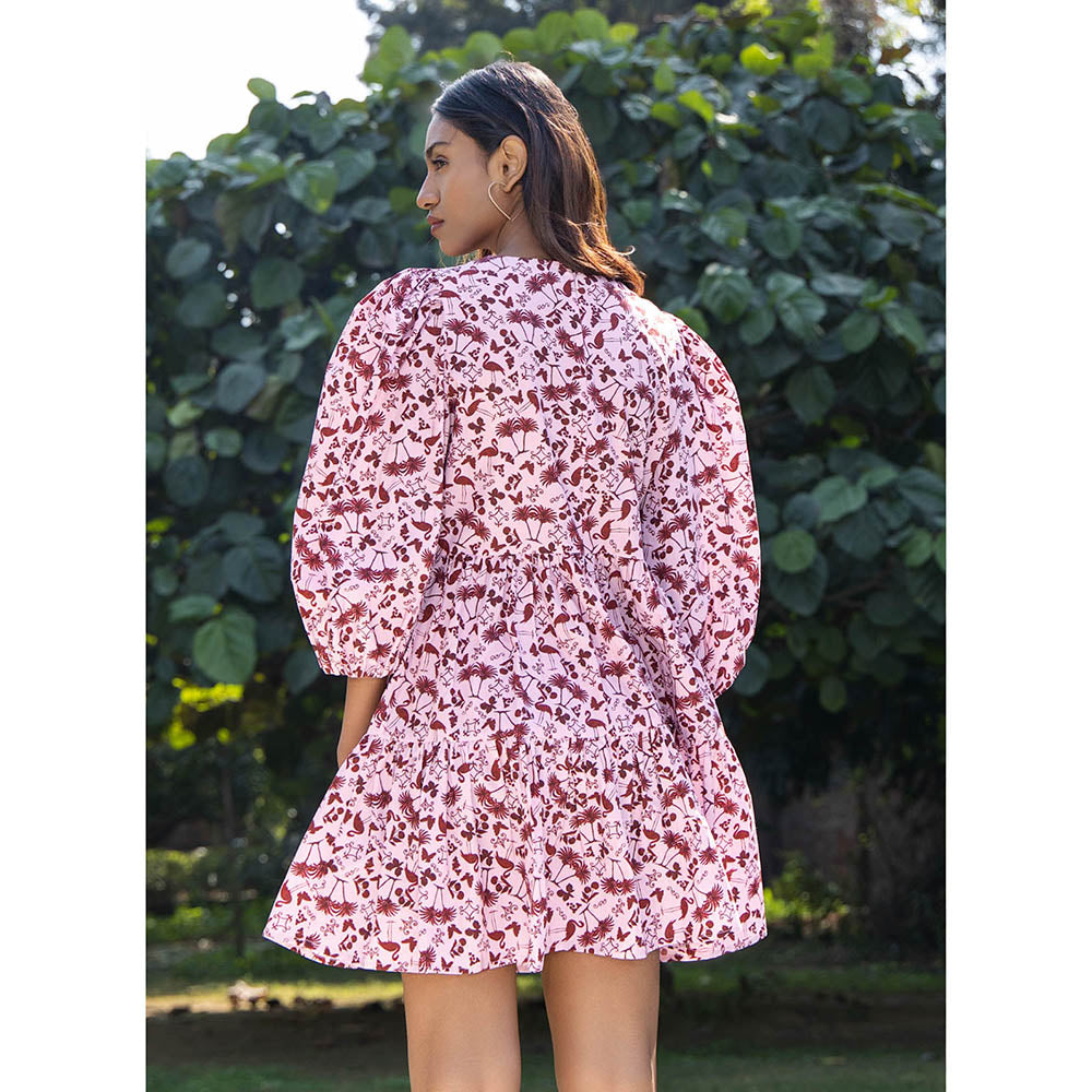 MALIE Dolce Vita Print CIA Dress