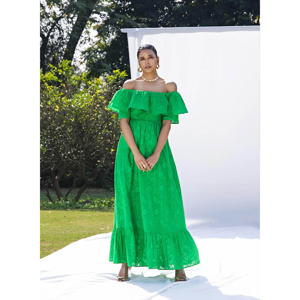 MALIE Spring Green GISELLE Dress