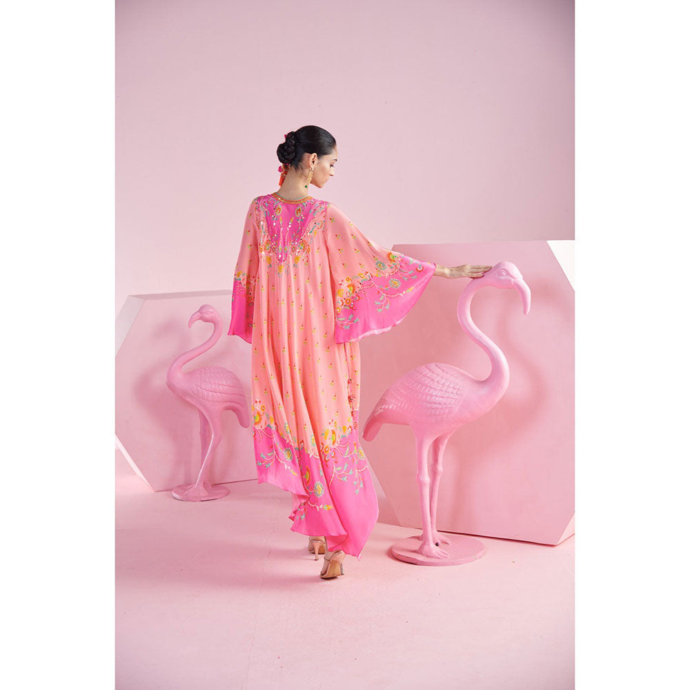MANDIRA WIRK Women'S Nilay Printed V-Neck Dress