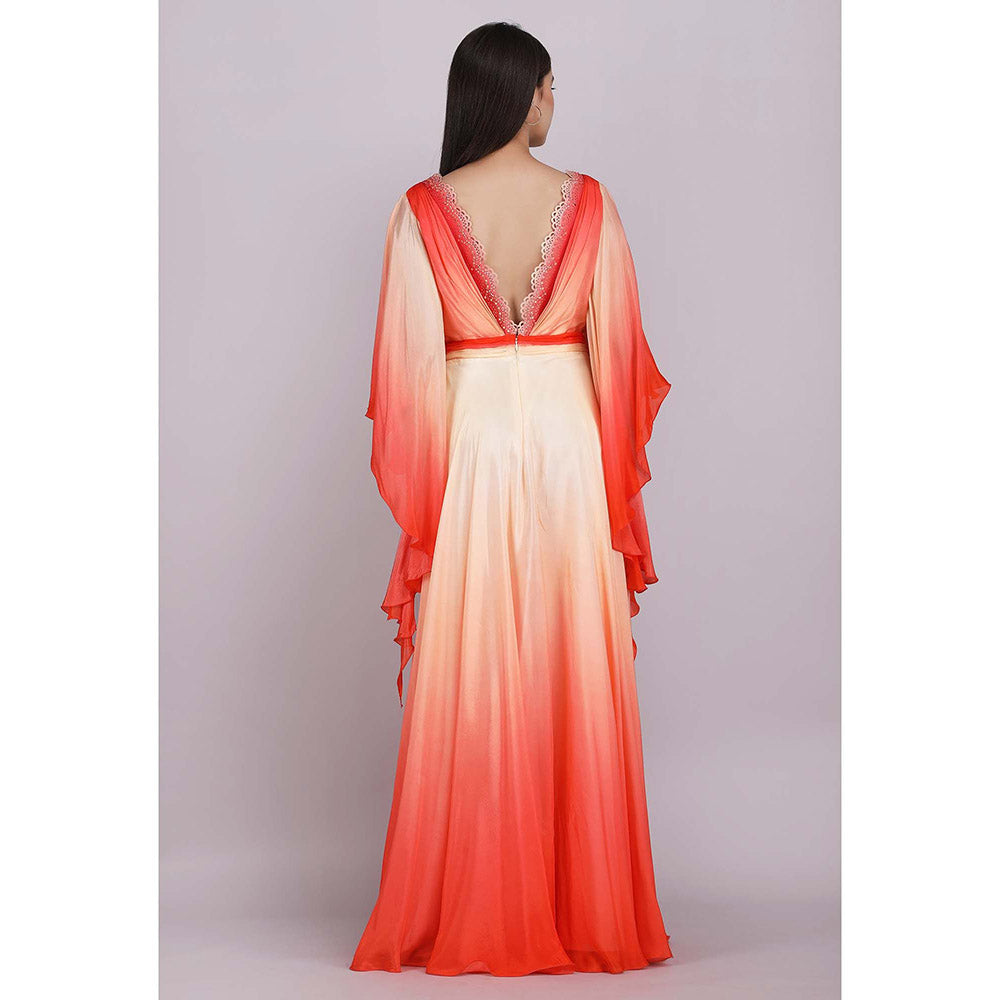 MANDIRA WIRK Sunset Glow Ombre Maxi